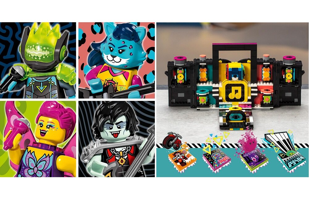 LEGO Vidiyo The Boombox 43115 bogaty w funkcje
