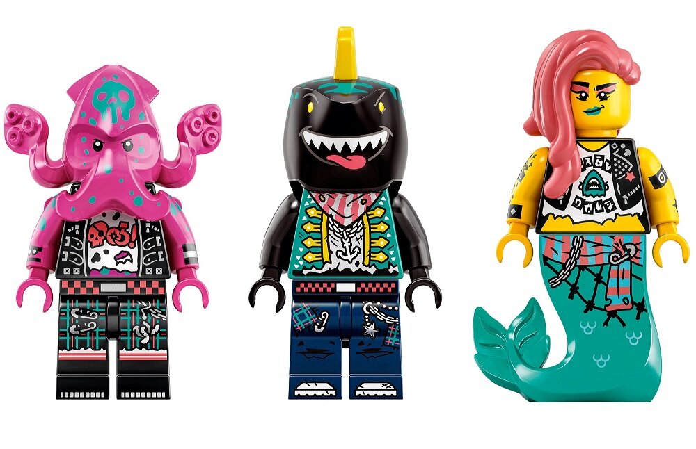 LEGO Vidiyo Punk Pirate Ship 43114 Minifigurki w zestawie BitBity