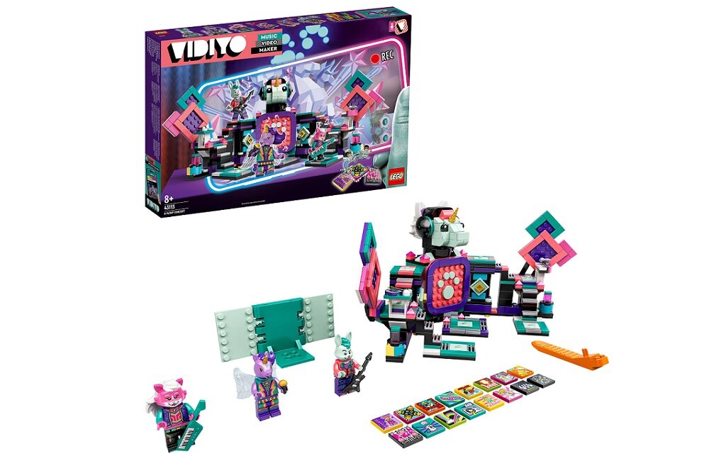 LEGO Vidiyo Scena w cukierkowym zamku 43111 Ostrzeżenie Produkt nieodpowiedni dla dzieci poniżej 3 roku życia