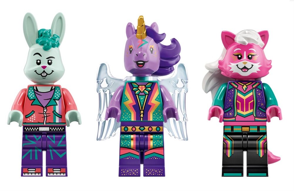 LEGO Vidiyo Scena w cukierkowym zamku 43111 Minifigurki w zestawie