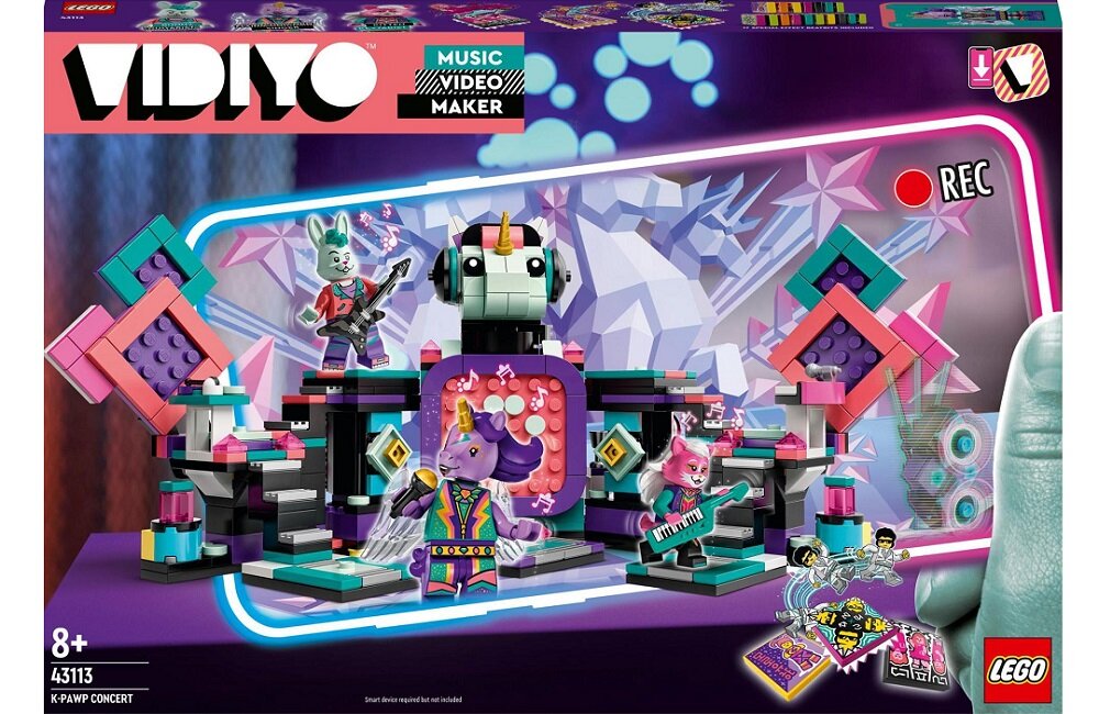 LEGO Vidiyo Scena w cukierkowym zamku 43111 Od lat dla Was