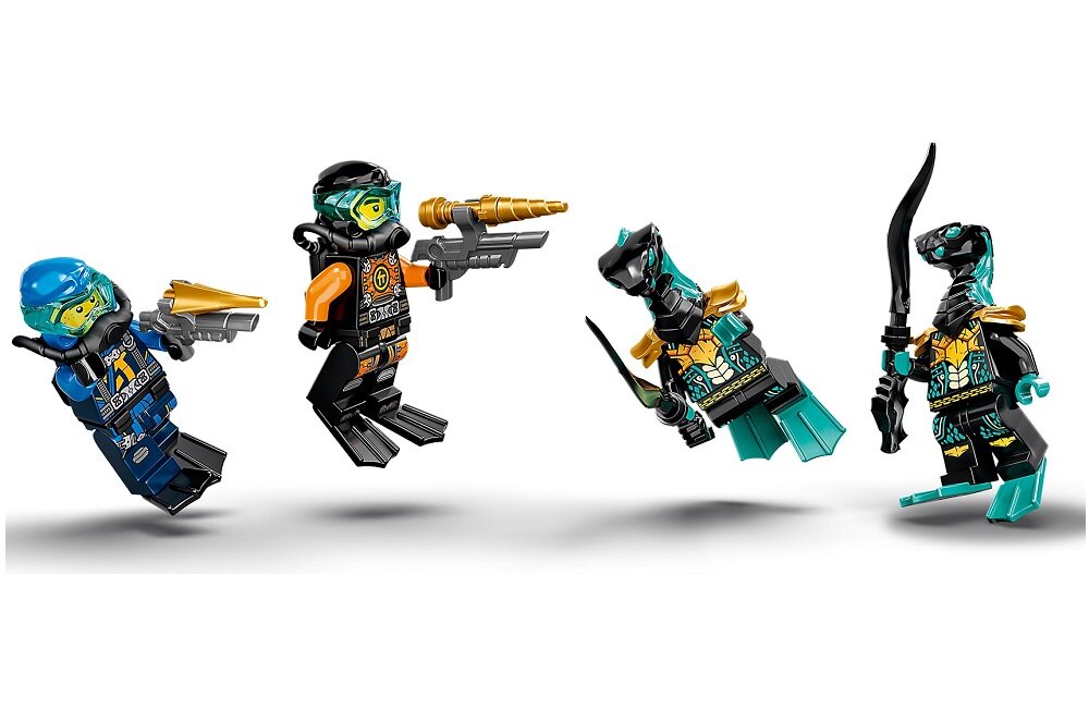 LEGO Ninjago Podwodny śmigacz ninja 71752 Pomoc w rozwoju życiowych umiejętności