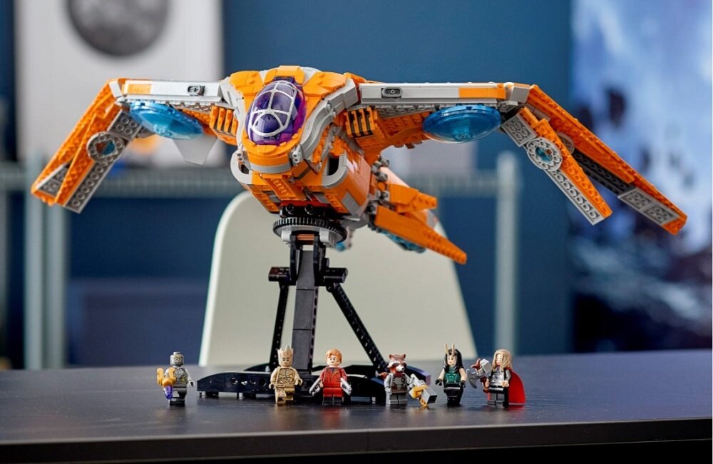 LEGO Marvel Statek Strażników 76193 Kosmiczny model Marvela dla każdego fana filmów o Avengersach Marvela