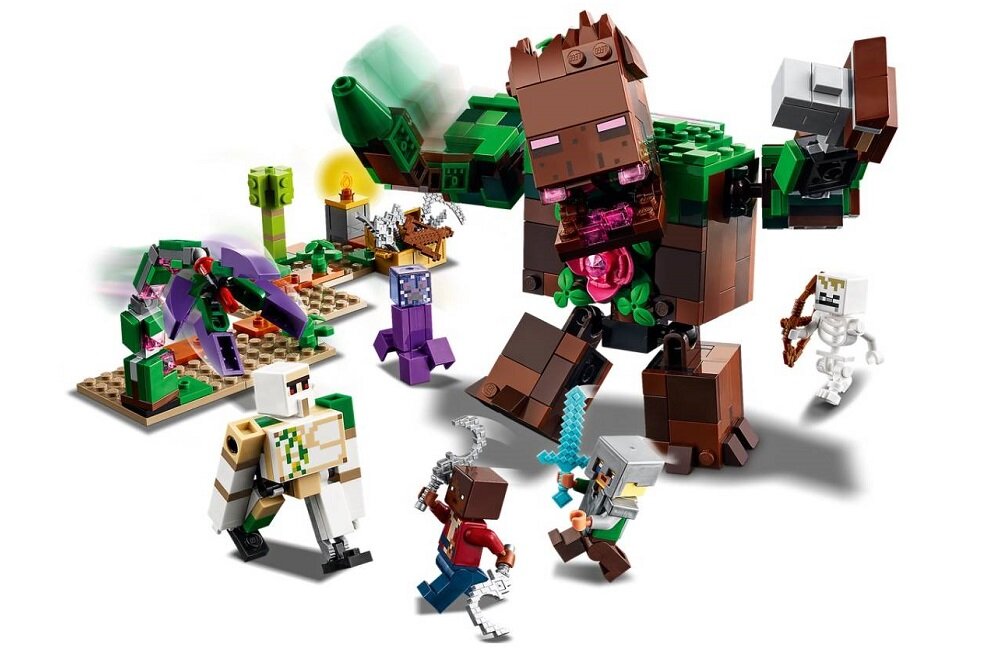 LEGO Minecraft Postrach Dżungli 21176 Imponujący model 489 elementów