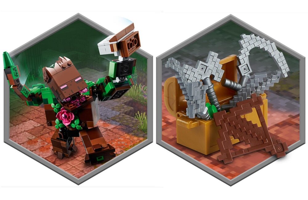 LEGO Minecraft Postrach Dżungli 21176 Wysoka jakość i bezpieczeństwo