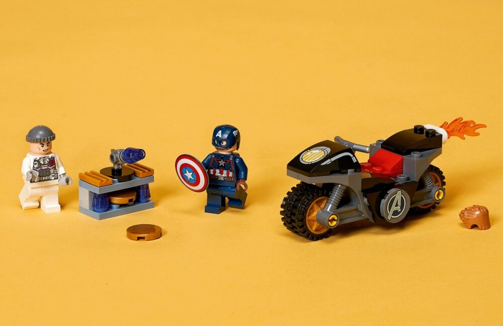 LEGO Marvel Kapitan Ameryka i pojedynek z Hydrą 76189 Pomoc w rozwoju życiowych umiejętności