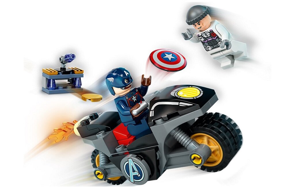 LEGO Marvel Kapitan Ameryka i pojedynek z Hydrą 76189 Wysoka jakość i bezpieczeństwo
