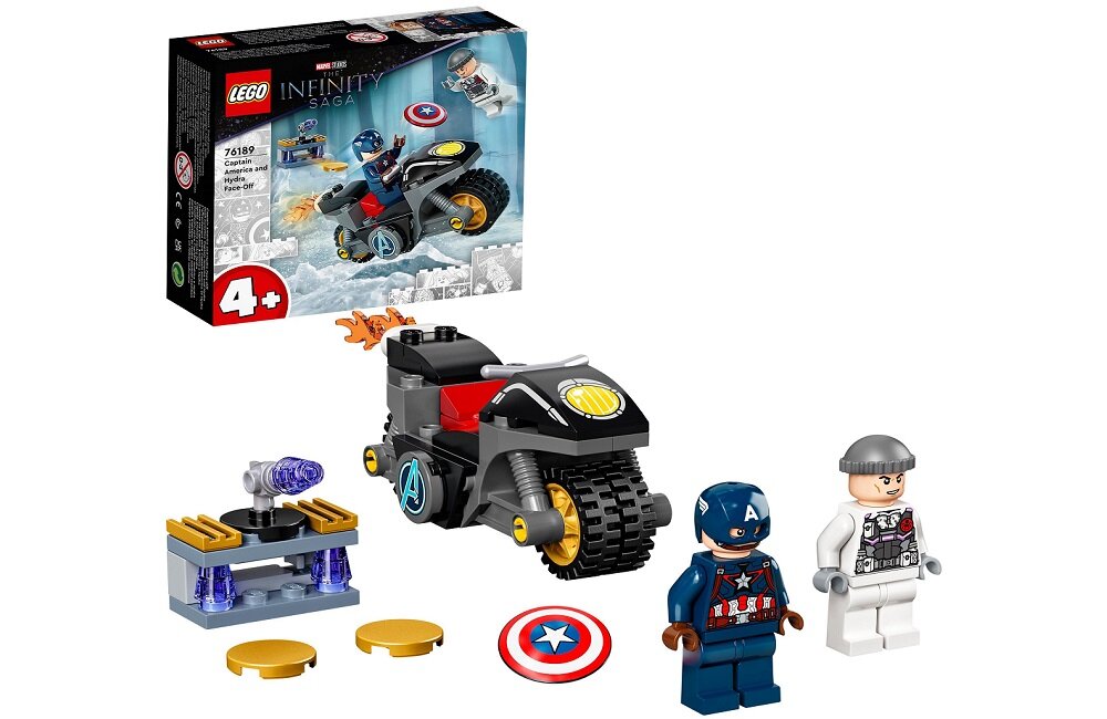 LEGO Marvel Kapitan Ameryka i pojedynek z Hydrą 76189 Od lat dla Was