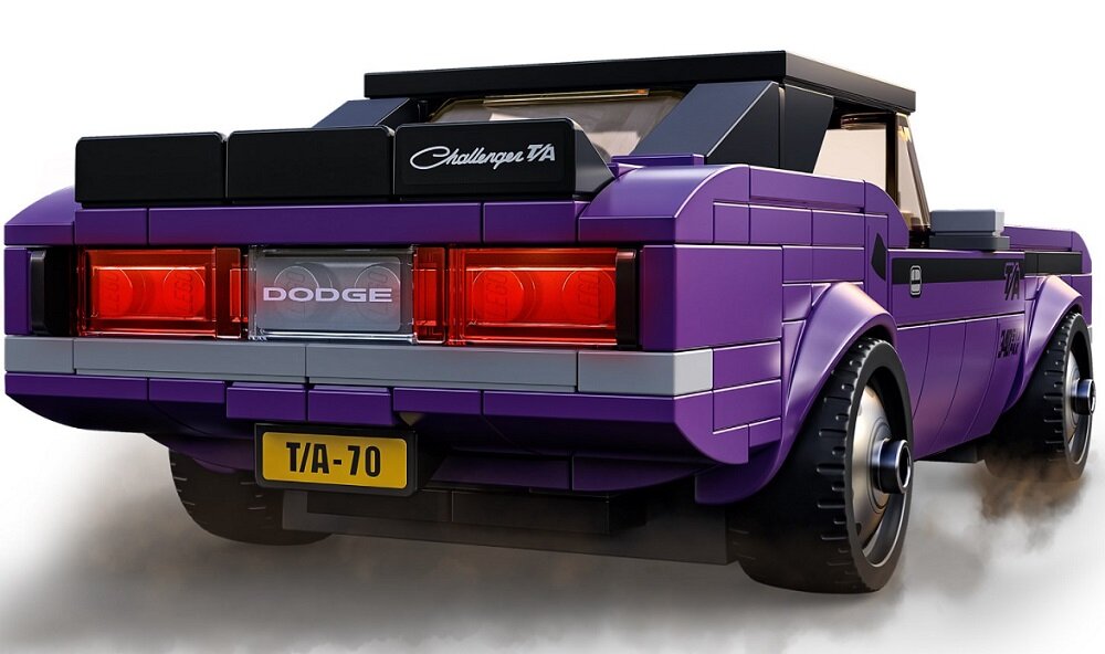 LEGO Speed Champions Mopar Dodge SRT Top Fuel Dragster i 1970 Dodge Challenger T A 76904 Zabawa napędzana wyobraźnią