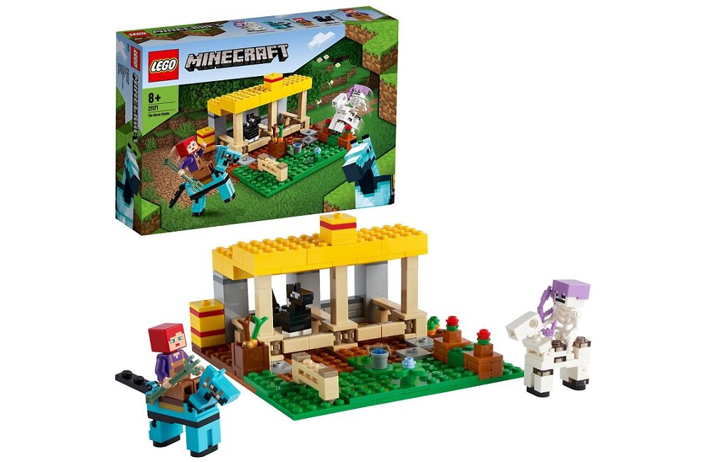 LEGO Minecraft Stajnia 21171 Wysoka jakość i bezpieczeństwo