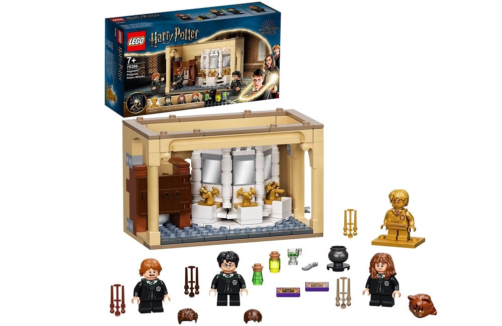 LEGO Harry Potter Hogwart pomyłka z eliksirem wielosokowym 76386 Od lat dla Was