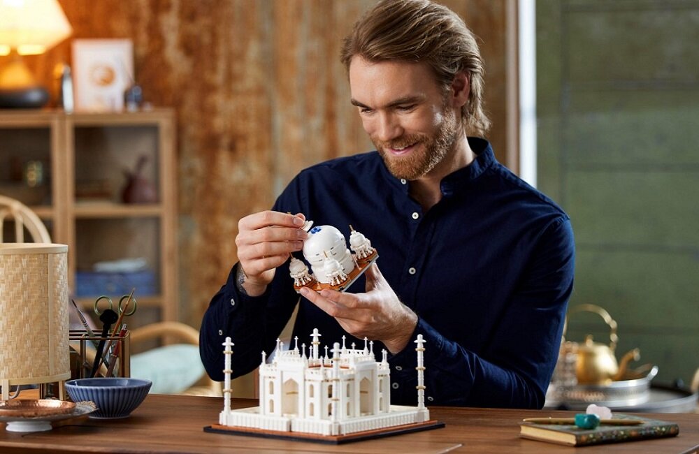 LEGO Architecture Tadż Mahal 21056 Największy architektoniczny symbol miłości Wspaniała ozdoba
