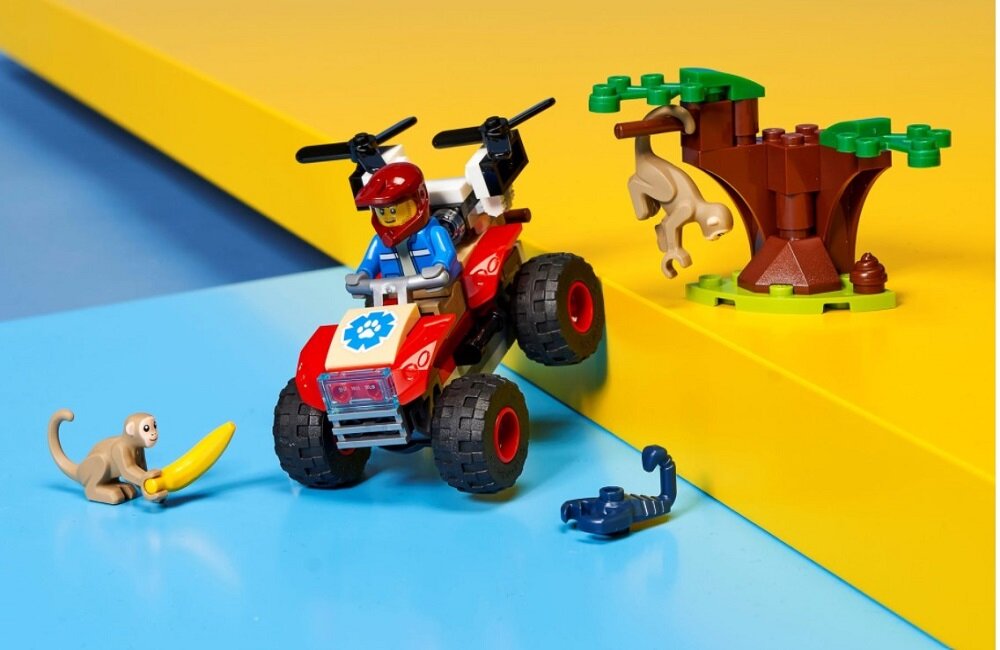 LEGO City Quad ratowników dzikich zwierząt 60300 Niebanalna propozycja dla dzieci ciekawych świata