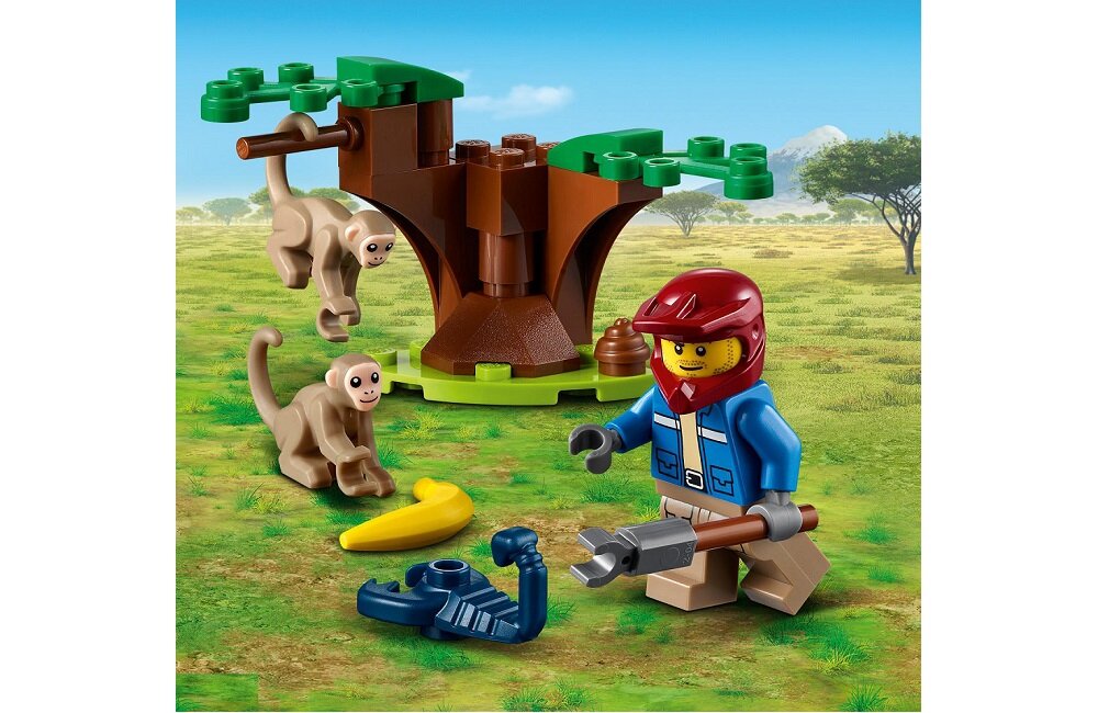 LEGO City Quad ratowników dzikich zwierząt 60300 Ekscytujący świat LEGO City