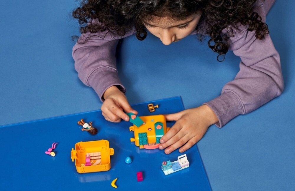LEGO Friends Pływacka kostka Andrei 41671 Zabawa napędzana wyobraźnią