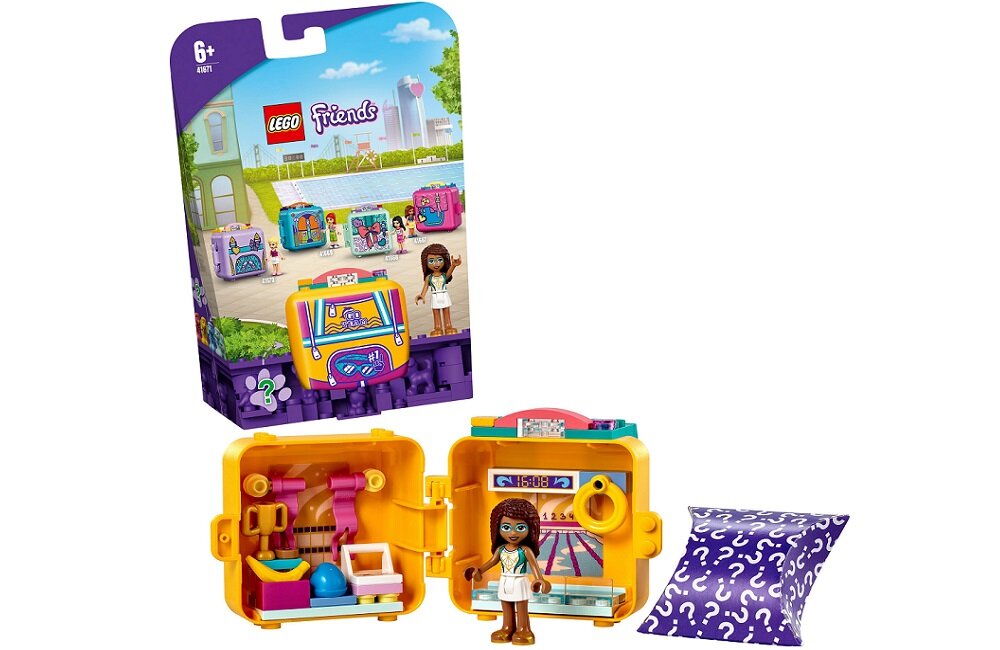 LEGO Friends Pływacka kostka Andrei 41671 Wysoka jakość i bezpieczeństwo