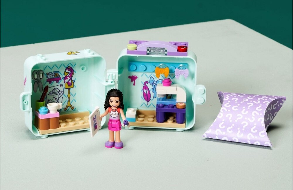 LEGO Friends Modowa kostka Emmy 41668 Mała kostka masa zabawy