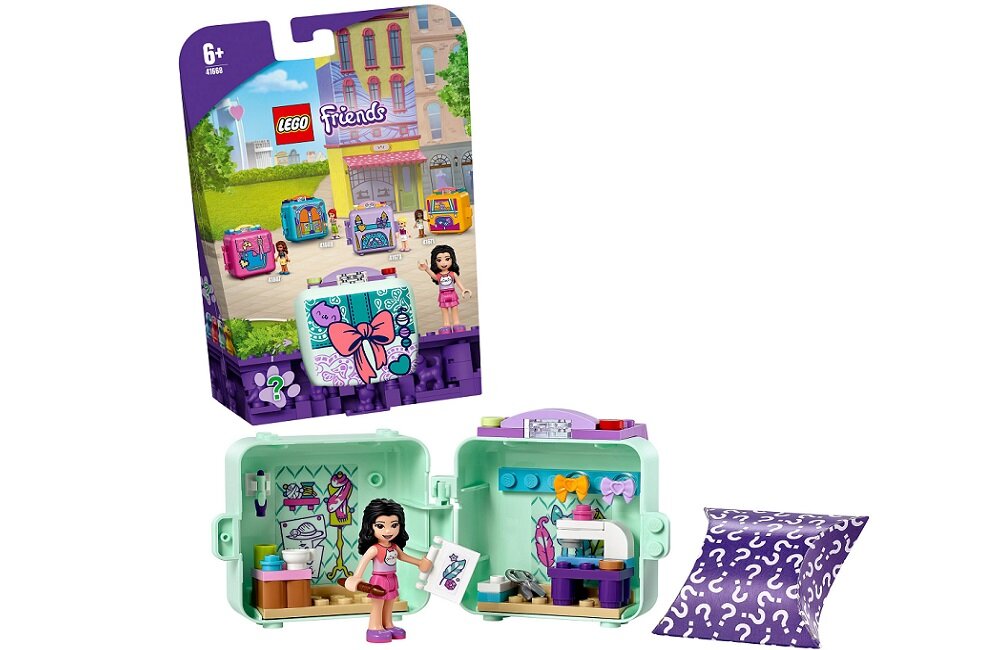 LEGO Friends Modowa kostka Emmy 41668 Wysoka jakość i bezpieczeństwo