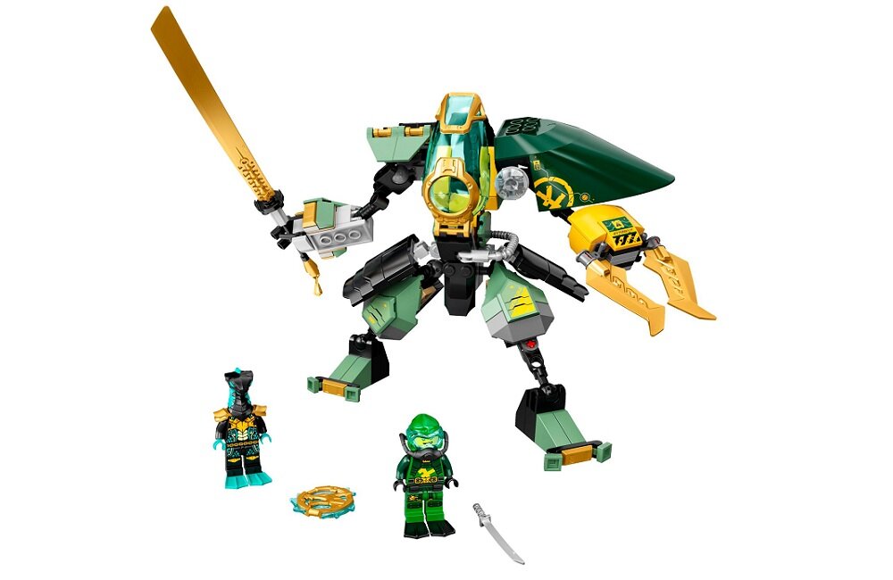 LEGO Ninjago Wodny mech Lloyda 71750 Ruchomy mech dla każdego fana ninja w wieku od 7 lat