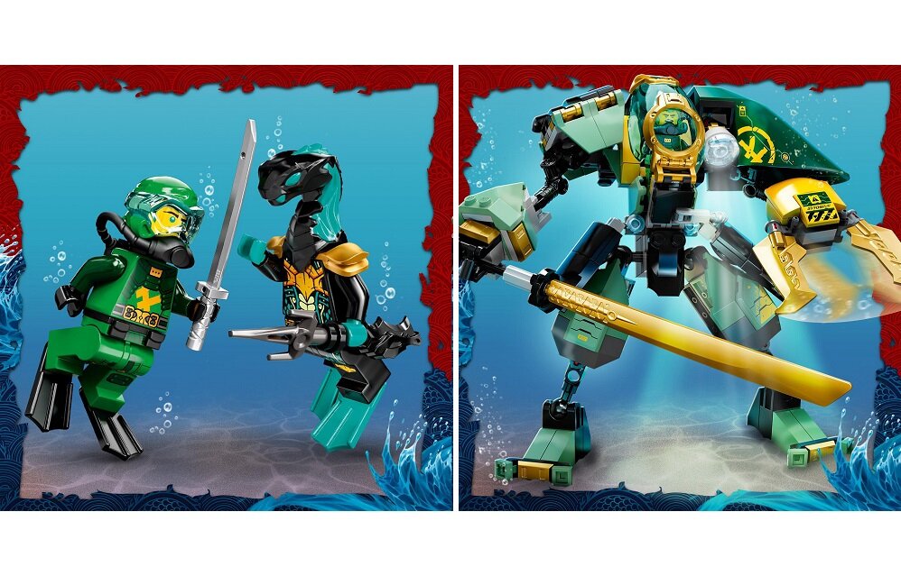 LEGO Ninjago Wodny mech Lloyda 71750 Zabawa napędzana wyobraźnią