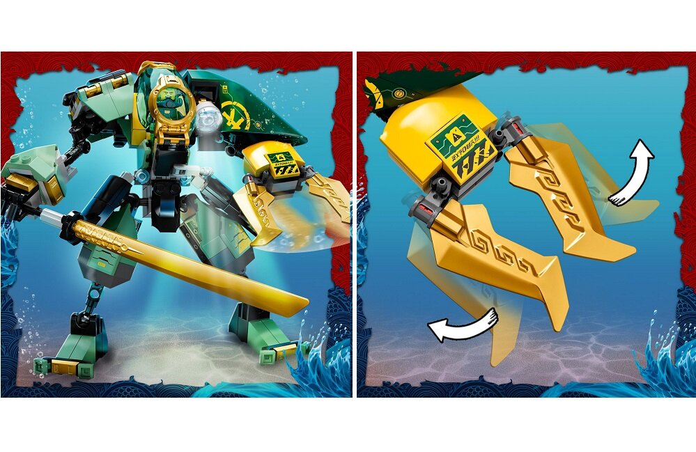 LEGO Ninjago Wodny mech Lloyda 71750 Wysoka jakość i bezpieczeństwo