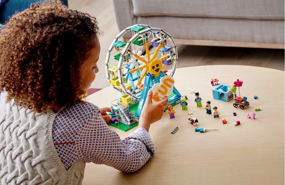 LEGO Creator 3w1 Diabelski młyn 31119 Obszerny zestaw dla dzieci powyżej 5 roku życia