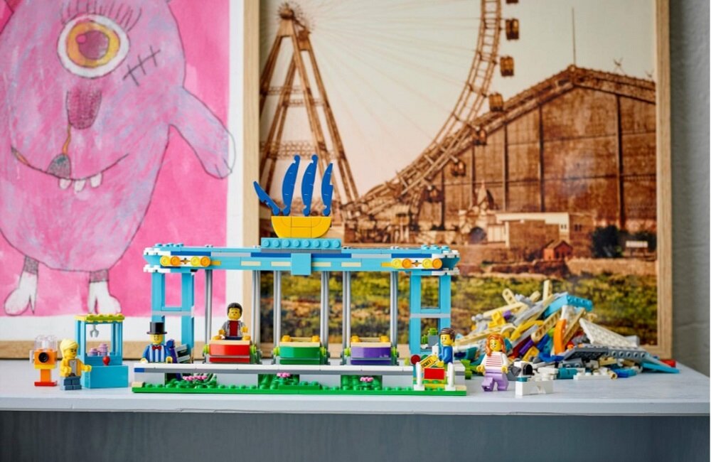 LEGO Creator 3w1 Diabelski młyn 31119 Zabawa napędzana wyobraźnią nie zawiera żadnych elementów elektronicznych