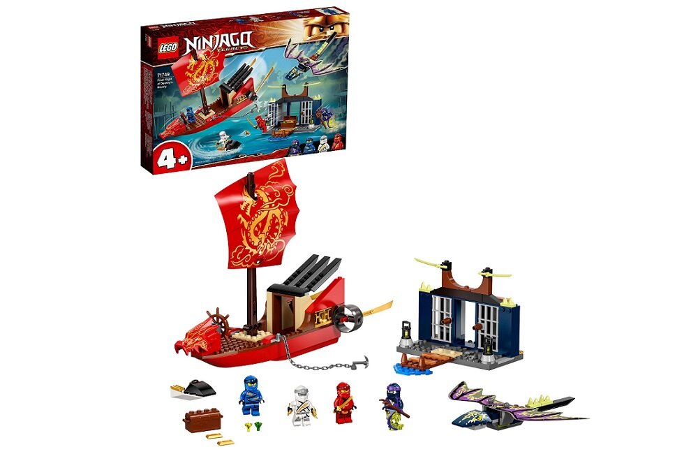 Klocki LEGO Ninjago Ostatni lot Perły Przeznaczenia 71749