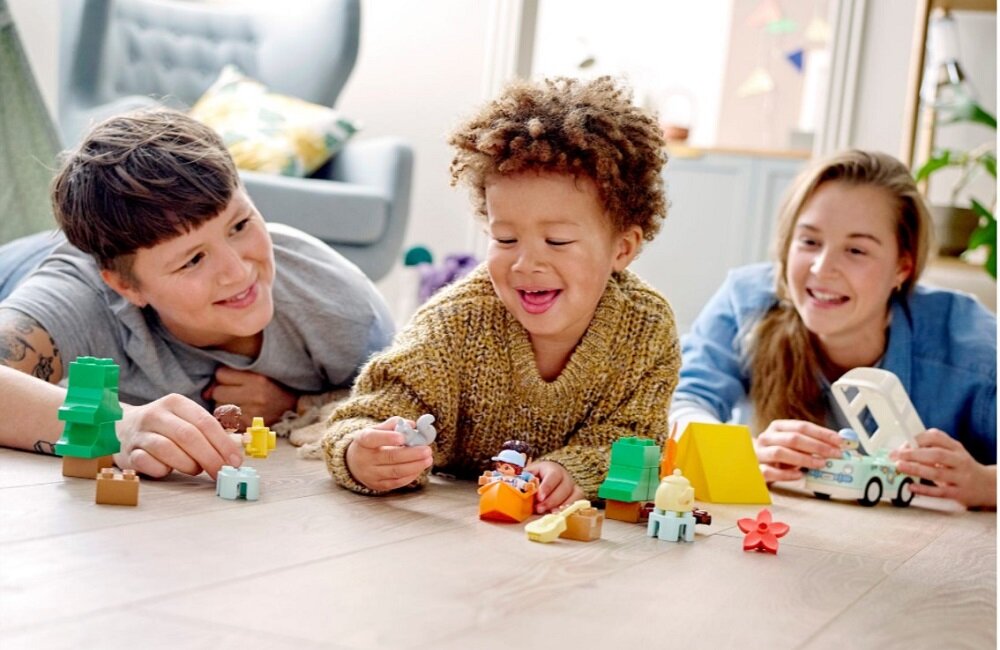 LEGO Duplo Rodzinne biwakowanie 10946 Kształtowanie przydatnych umiejętności