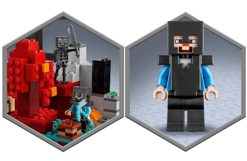 LEGO Minecraft Zniszczony portal 21172 Starożytny potral