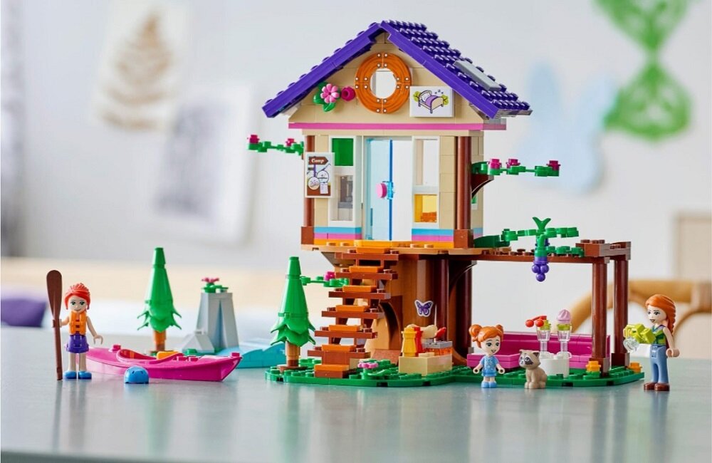 LEGO Friends Leśny domek 41679 dla miłośników przyrody