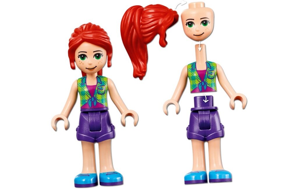 LEGO Friends Leśny domek 41679 Przejrzyste instrukcje