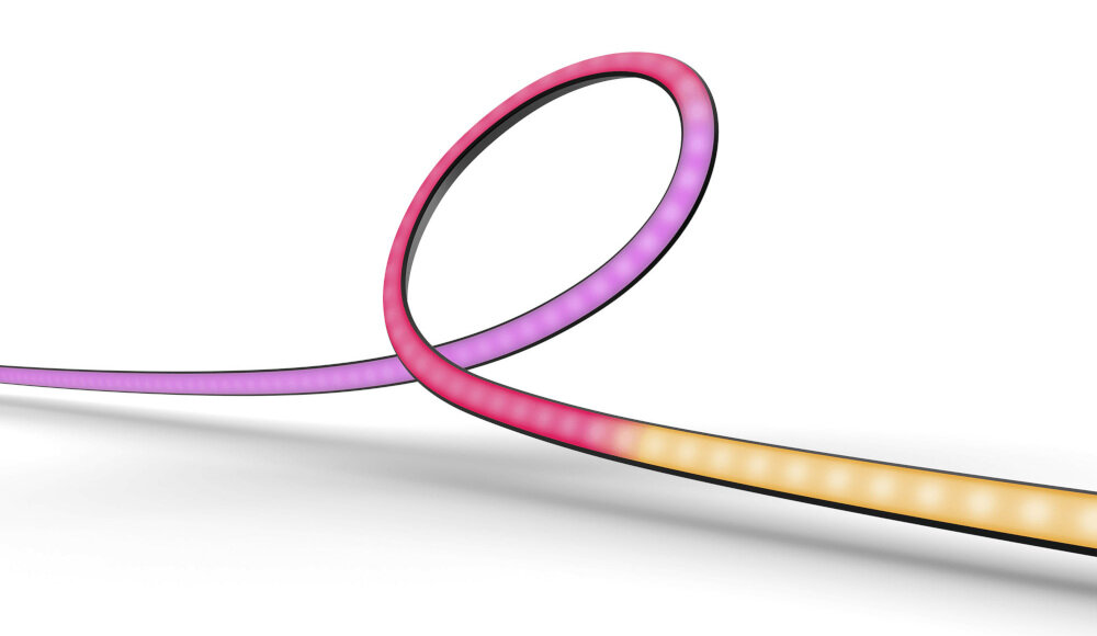 Taśma LED PHILIPS HUE Gradient 55 kolorowe światło płynne łączenie różnych kolorów świateł
