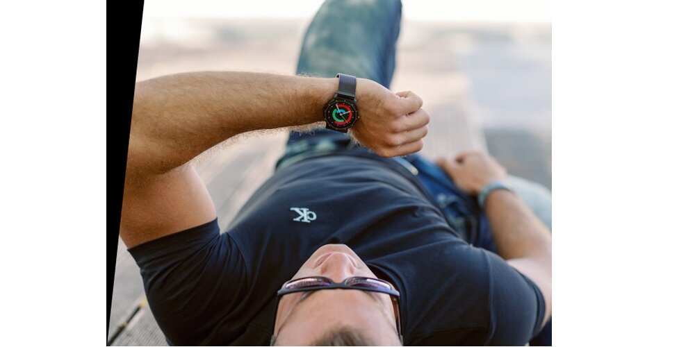 SMARTWATCH GARETT GENTLEMAN GT SREBRNY, STALOWY licznik kalorii