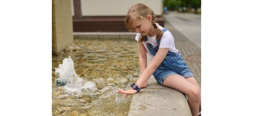 Smartwatch GARETT Kids Trendy 4G ekran bateria ładowanie monitoring zdrowie gps lte aparat dzwonienie połączenie nadzór pasek