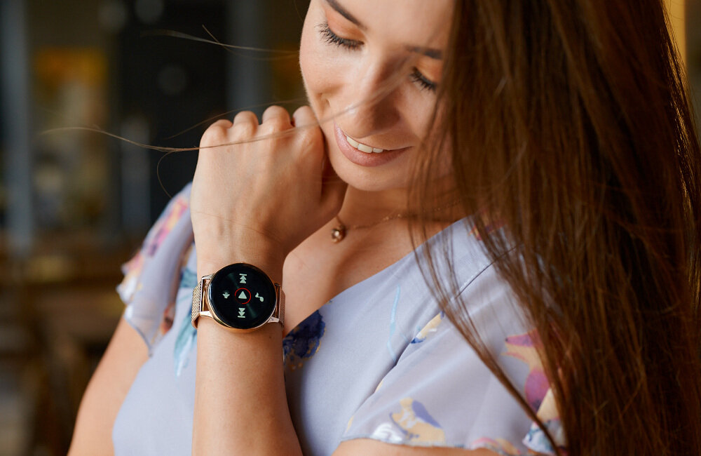 SMARTWATCH GARETT WOMEN NOVA zdalne sterowanie muzyka aparat