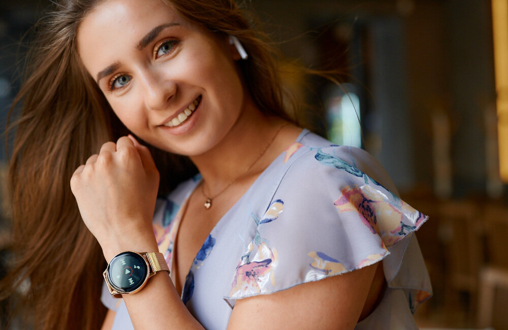 SMARTWATCH GARETT WOMEN NOVA zmiana paska wymiana 