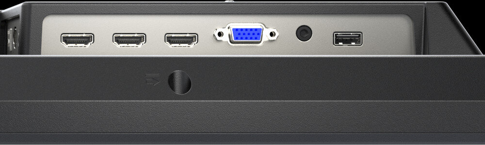 Monitor NEC MultiSync E438 praktyczne zlacza