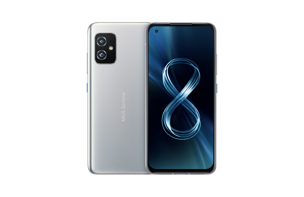 SMARTFON ASUS ZENFONE 8 5G 16+256GB SREBRNY obraz ostrość