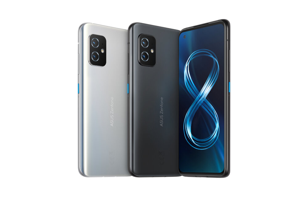 SMARTFON ASUS ZENFONE 8 5G 16+256GB SREBRNY aparat Sony