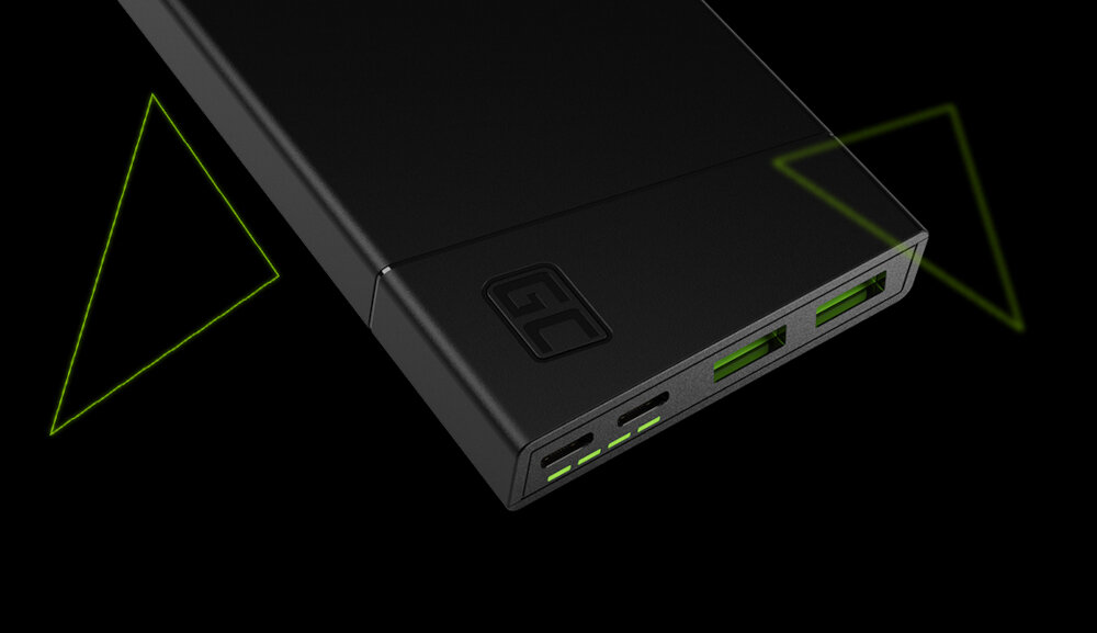 Powerbank GREEN CELL PowerPlay 10S 10000 mAh 18W design projekt
