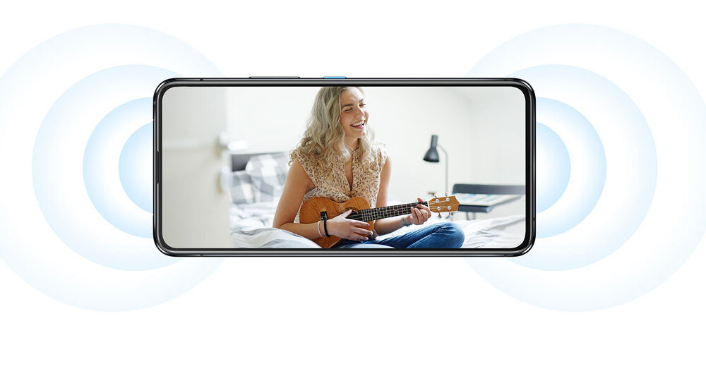 SMARTFON ASUS ZENFONE 8 FLIP 5G 8+256GB SREBRNY dźwięk