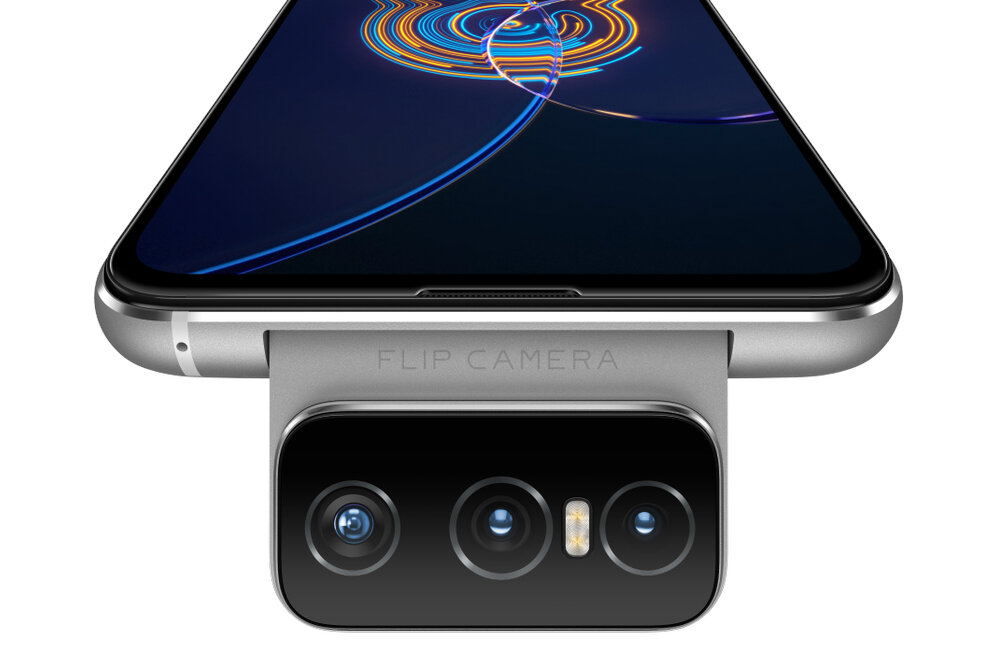 SMARTFON ASUS ZENFONE 8 FLIP 5G 8+256GB SREBRNY filmy