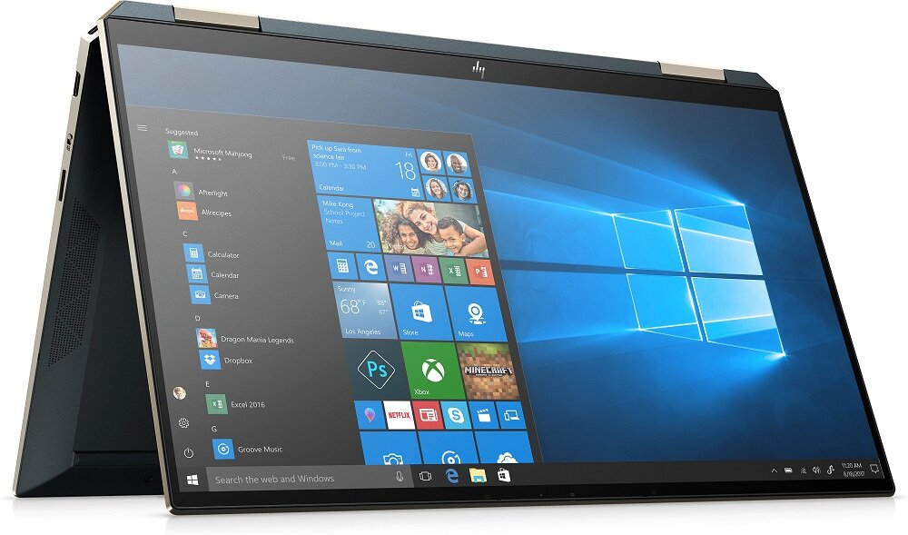 Laptop HP Spectre x360 - Mechaniczne zawiasy płynna praca trwały uchwyt