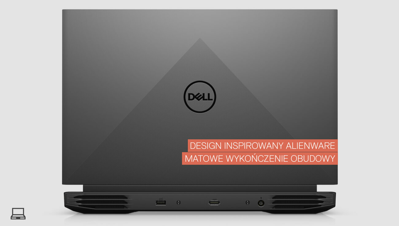 Laptop DELL Inspiron G15 5510 - obudowa 
