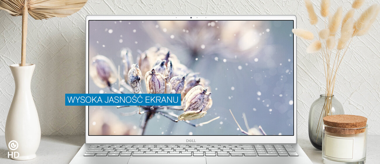 Laptop DELL Inspiron 14 5502 - Wysoka jasność ekranu 