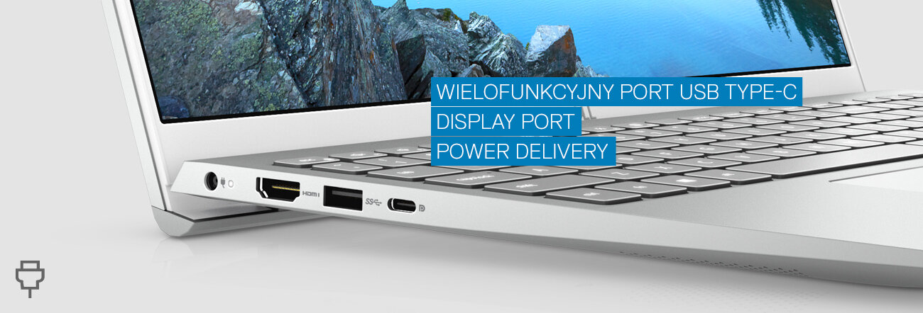Laptop DELL Inspiron 14 5502 - USB typu C