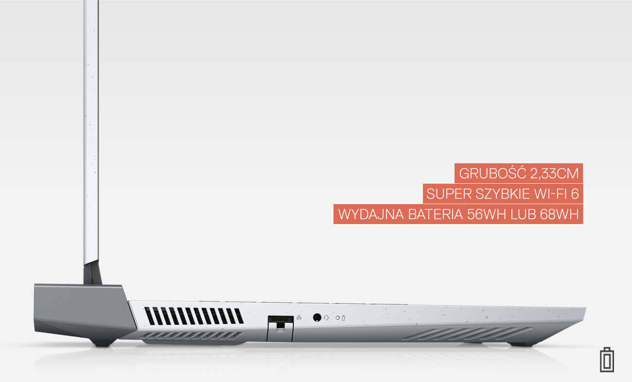 Laptop DELL Inspiron G15 5515 - Wi-Fi