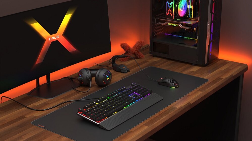 Obudowa KRUX Orio KRX0087 - podświetlenie LED ARGB