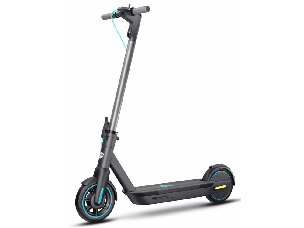 Hulajnoga elektryczna MOTUS Scooty 10 2021 Turkusowy wysokiej jakości elektronicznym podzespołom unikatowy oryginalny design do 60 km czas ładowania 7-8 godzin